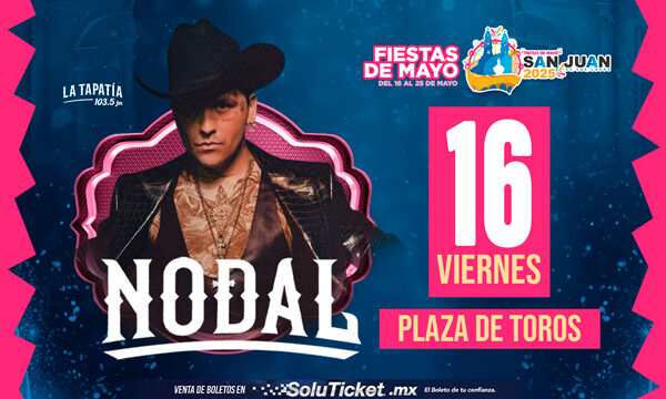 Christian Nodal - Fiestas De Mayo - San Juan De Los Lagos - 16 Mayo