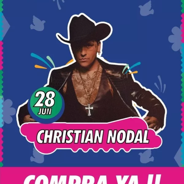 Cristian Nodal - Palenque San Juan - 28 Junio