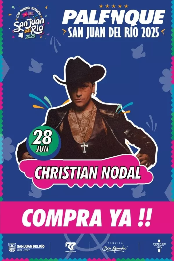 Cristian Nodal - Palenque San Juan - 28 Junio